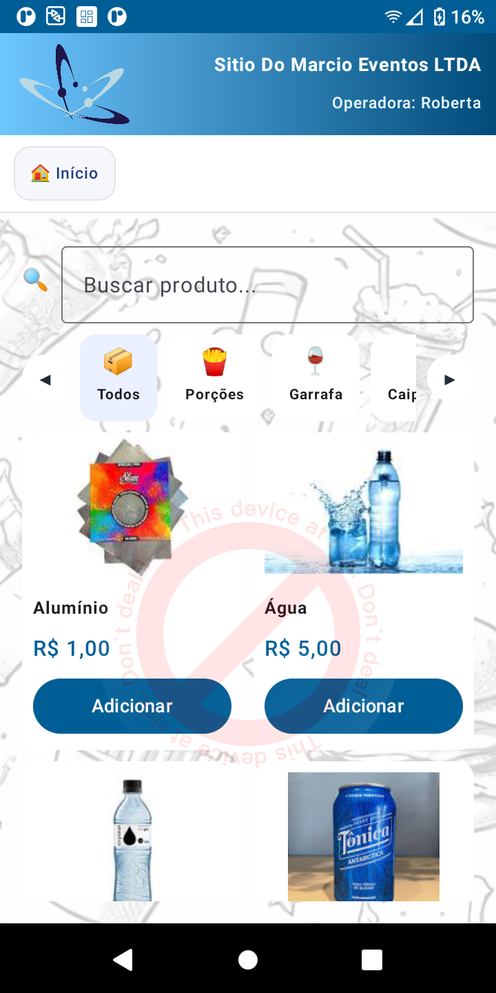 Venda na maquininha de pagamento pelo SMB Empresa